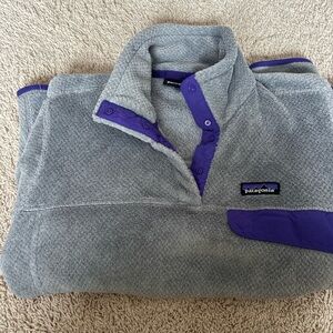 Patagonia re tool snap fleece pullover women’s large